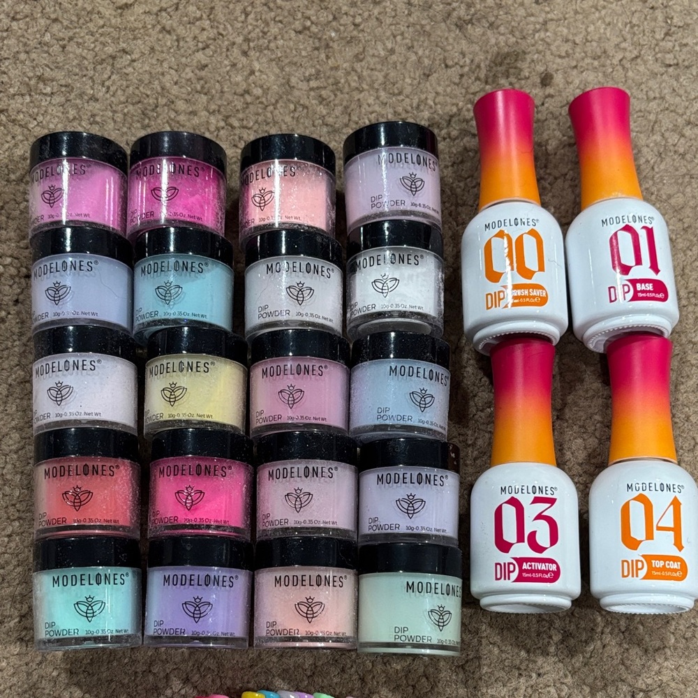 Modelones Dip Powder Nail Kit - Multicolor